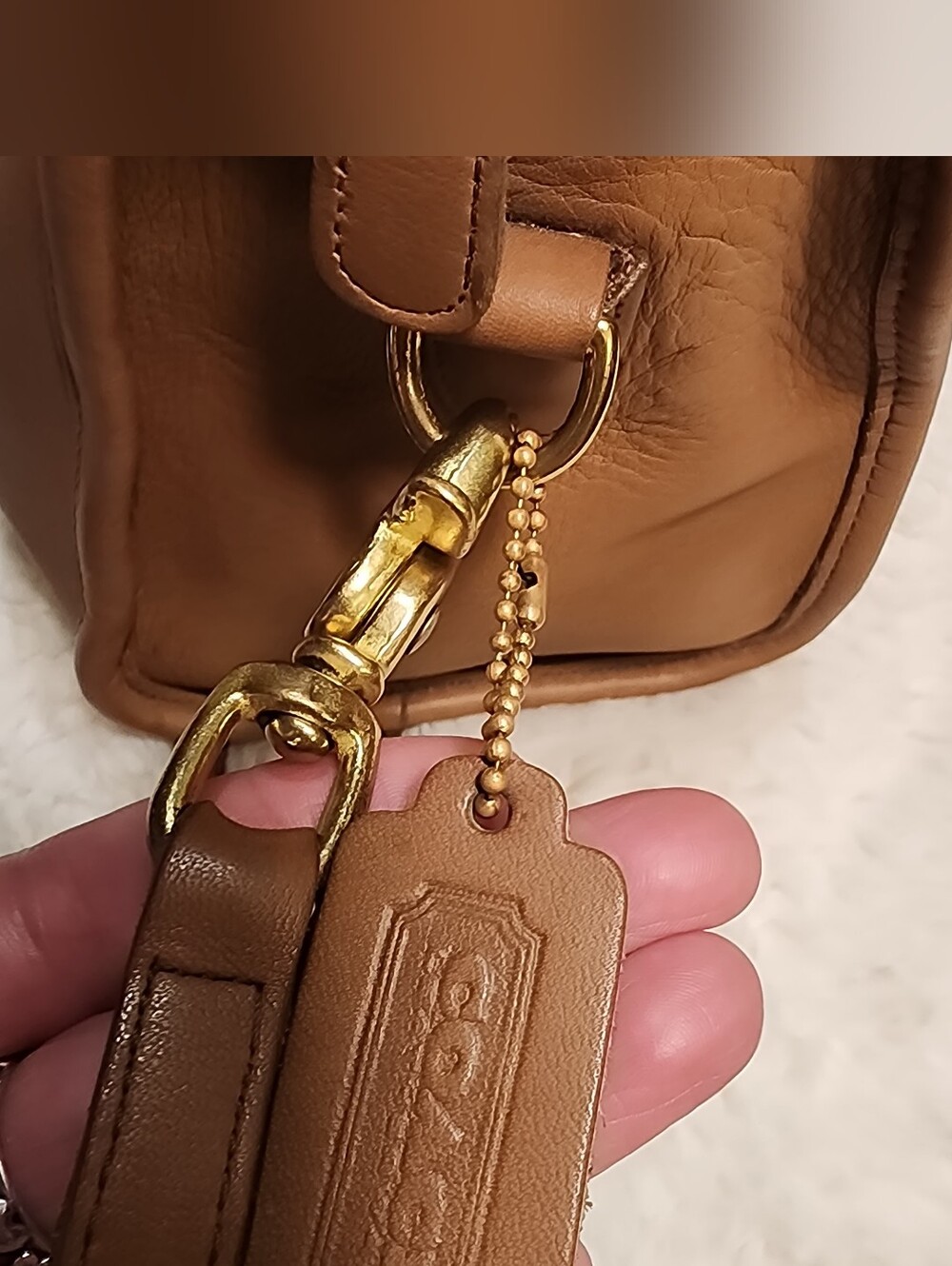 Vintage Coach Satchel/Crossbody Bag - Picture 9 of 16
